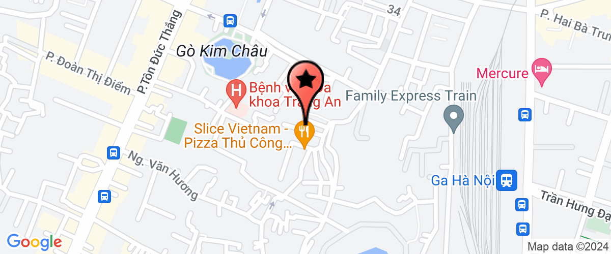 Map go to Ha Noi Medical Consultant Joint Stock Company