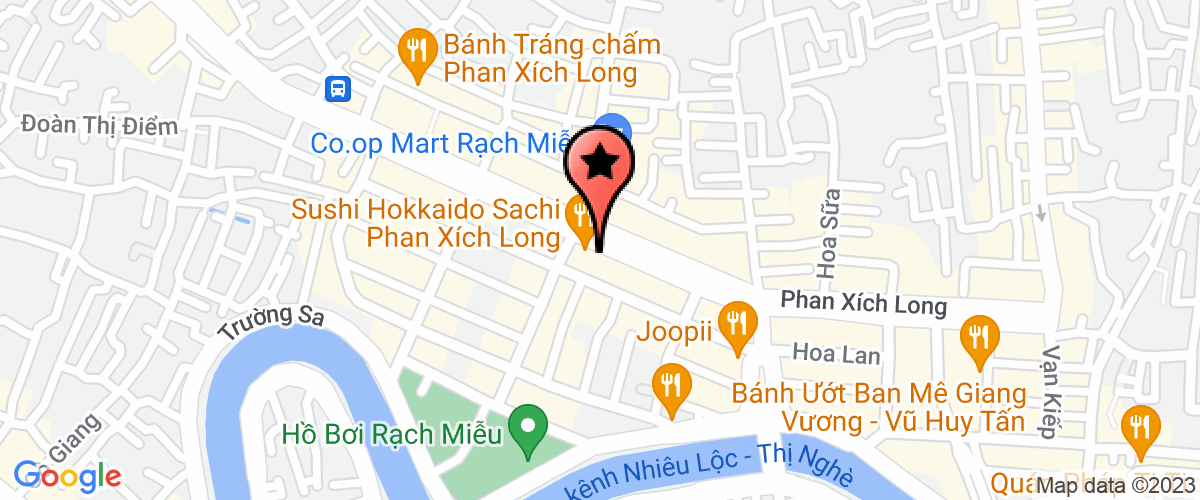 Map go to Tam Cao Moi Education Consultant Company Limited