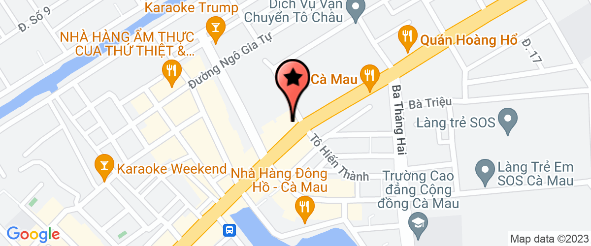 Map go to Ben Vung (Thao) Company Limited