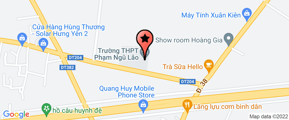 Map go to Hung Thinh an Thi Trading And Investment Company Limited