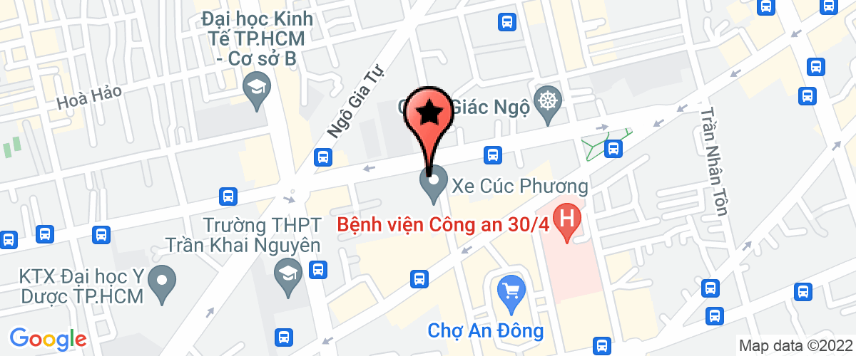 Map go to Kim Hoang Development Restaurant Company Limited