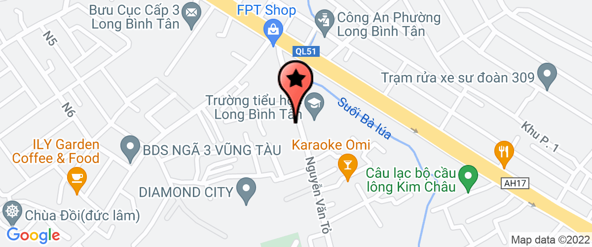 Map go to Hoang Huy Nga Transport Company Limited