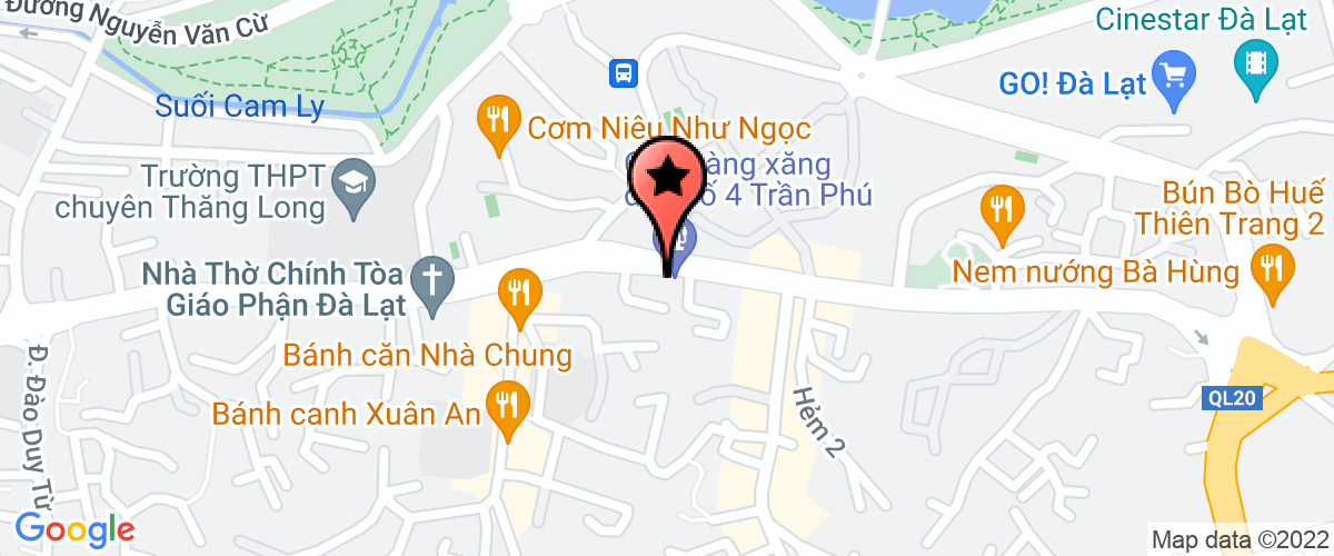 Map go to Thien Phu An Loc Company Limited