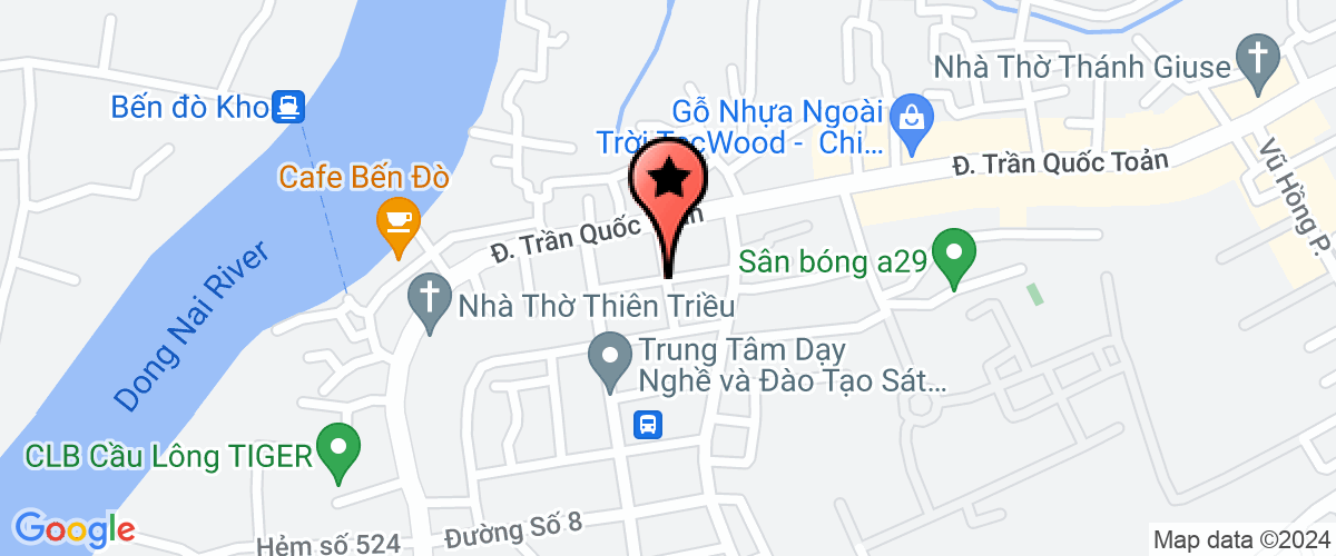 Bản đồ đến Công Ty TNHH Sơn Chống Cháy