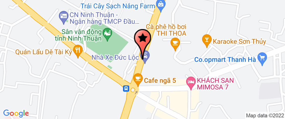 Bản đồ đến Công Ty TNHH Cô Lô Ninh Thuận