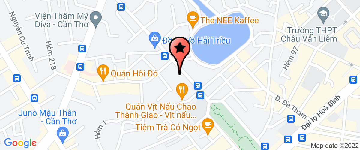 Map go to Hai Dang Vn Aquaculture Company Limited