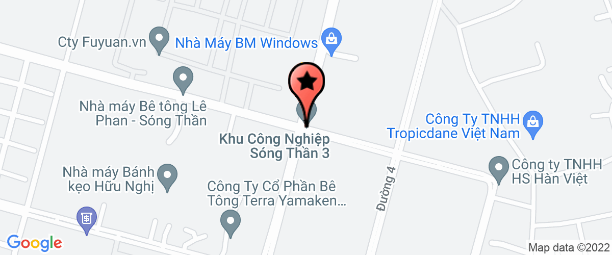 Bản đồ đến Công Ty TNHH Một Thành Viên Hong Zhen Packing Việt Nam