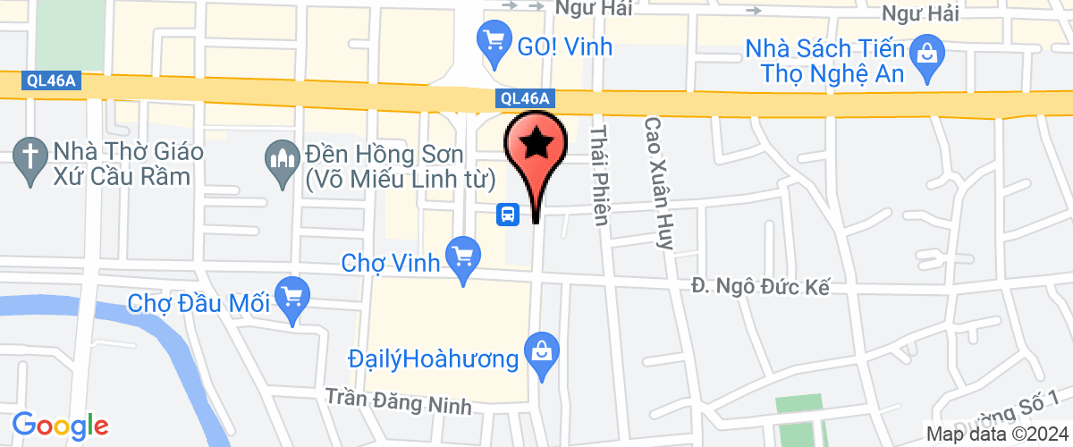 Map go to Ngoc Huy Private Enterprise