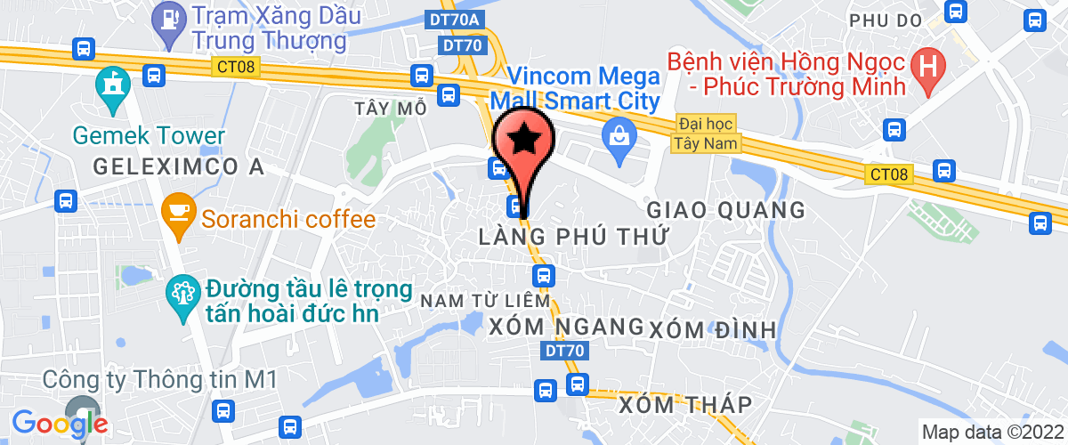 Map go to Hoang Anh Technology Services Investment Company Limited