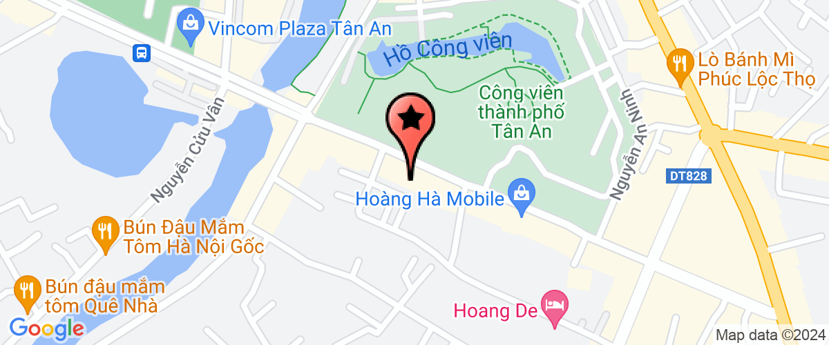 Map go to Thach Anh Long An Company Limited