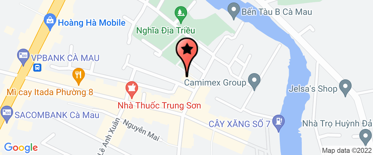 Bản đồ đến Công Ty TNHH Một Thành Viên Vận Chuyển Thư Thái