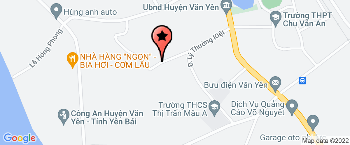 Map go to Van phong Dang ky dat dai va Phat trien quy dat