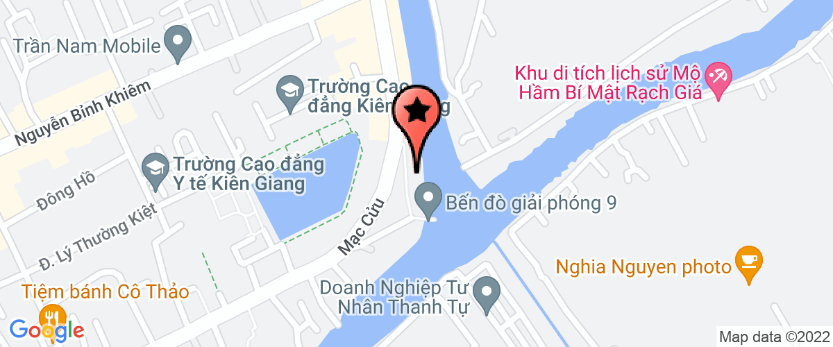 Map go to Ngo Tien Dat Private Enterprise