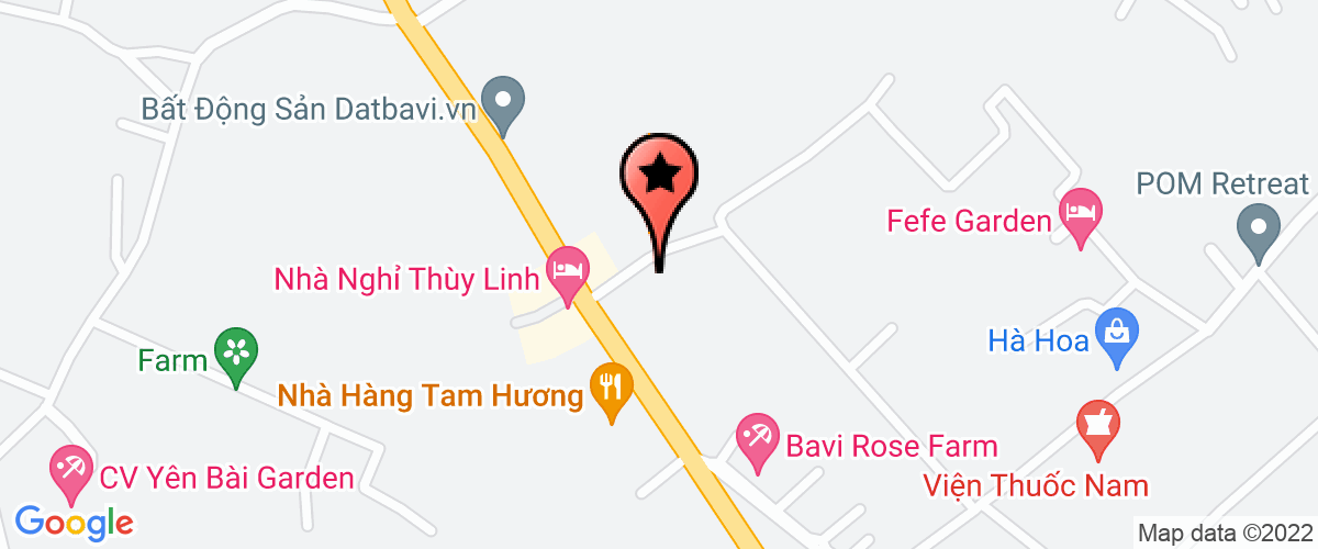 Map go to Tam Mao Yen Bai Company Limited
