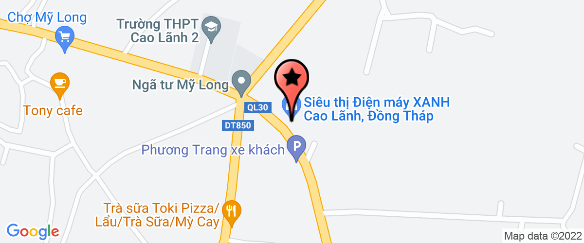 Map go to Hoai Nam Building Materials Company Limited