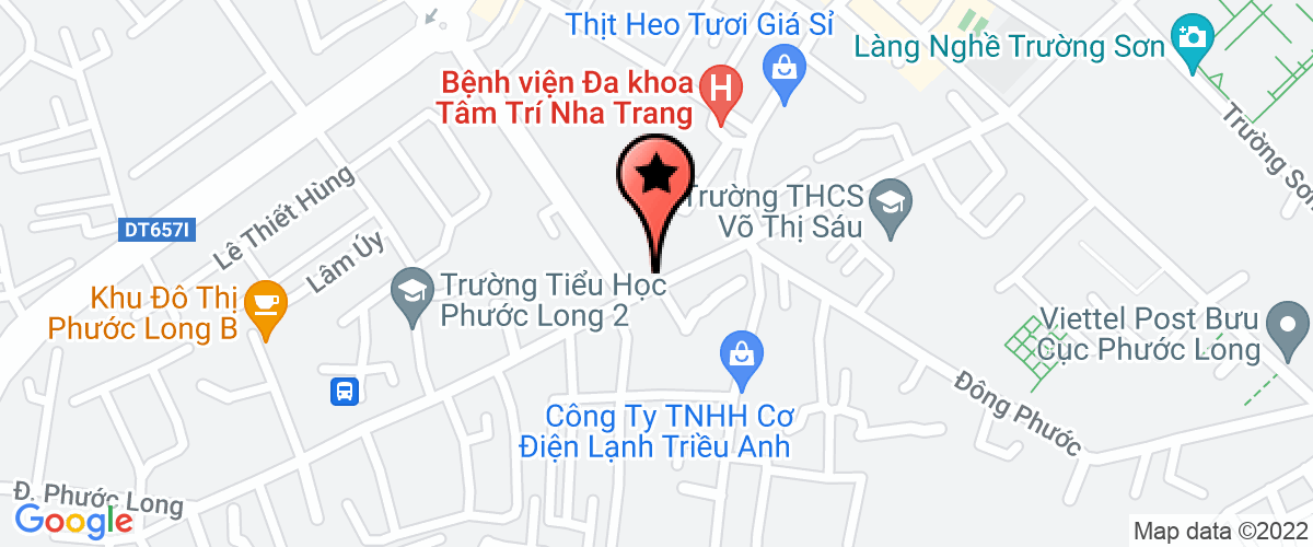 Map go to Phu Binh Company Limited