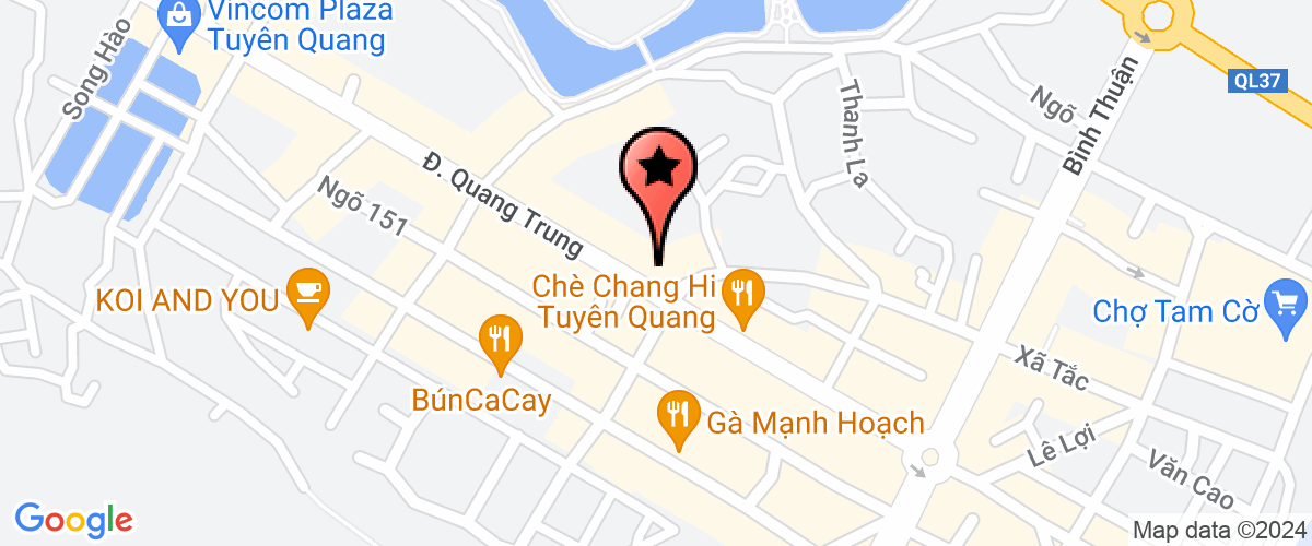 Map go to Ngoc Ha Tuyen Quang Company Limited