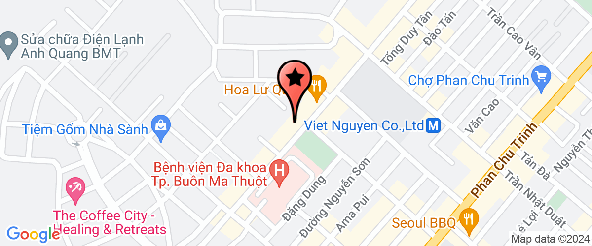 Map go to Thanh Tin Service Trading Company Limited
