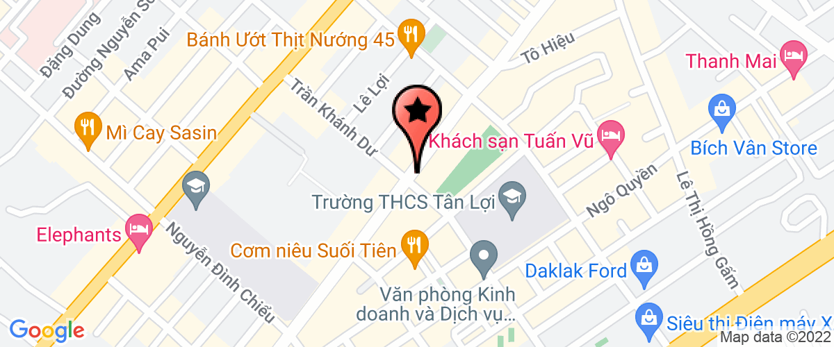 Map go to Thien Son Daklak Company Limited