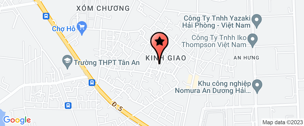 Map go to Trong Dat Transport Trading Limited Company
