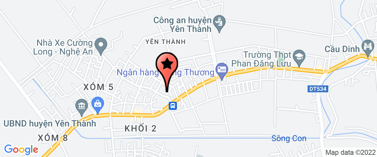 Map go to Viet Nam Antimon Joint Stock Company