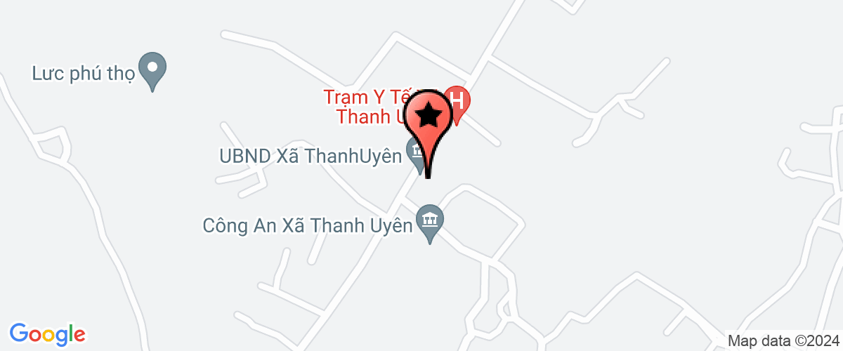 Map go to dich vu dien nang xa Thanh uyen Co-operative
