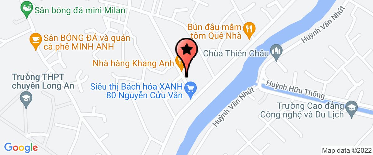 Map go to XNK  Vaco Technical Trading Investment Company Limited