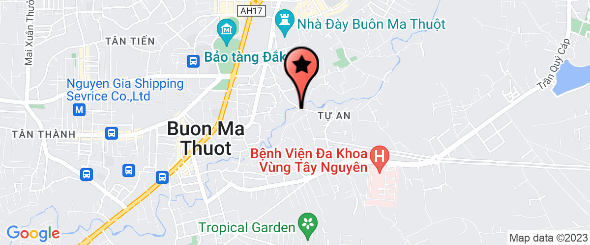 Bản đồ đến Công Ty TNHH Dịch Vụ Bảo Vệ Toàn Cầu Đắk Lắk