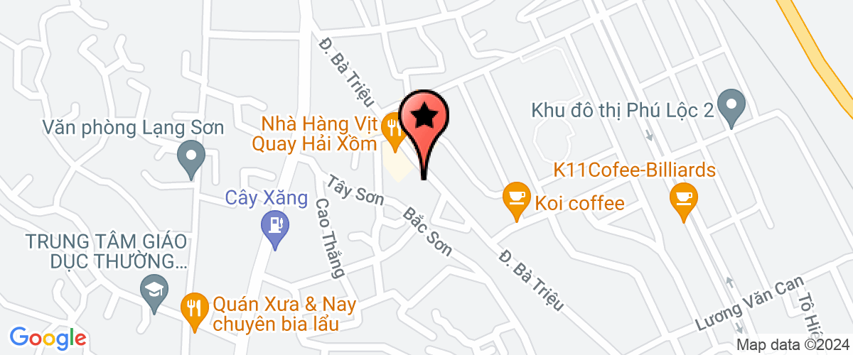 Map go to Dai Phong Ls Trading and Service One Member Company Limited
