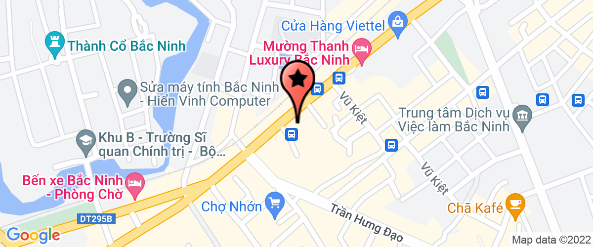 Map go to Huy Hung Private Enterprise
