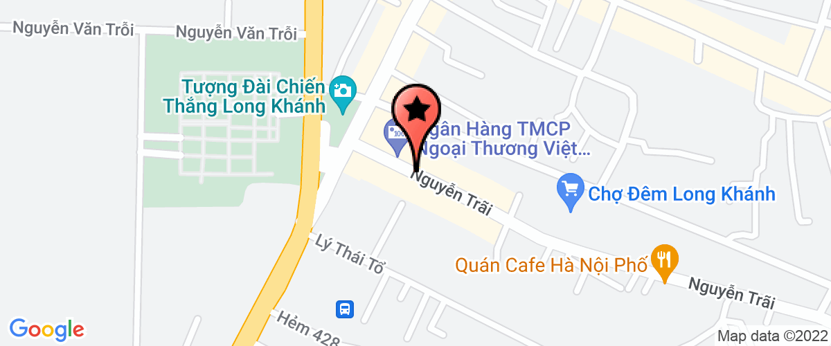 Map go to Dai Hong Dang Private Enterprise