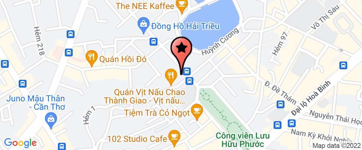 Map go to Phong Tai Nguyen va quan Ninh Kieu Environmental