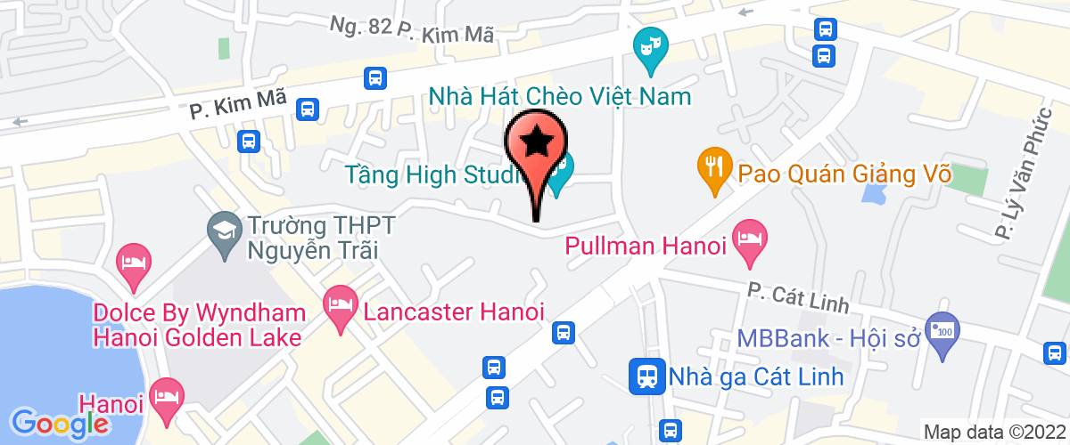Map go to Huy Chien Trading Development Investment Company Limited