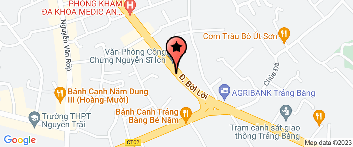 Map go to Nguyen   Hiep Thanh Construction And Equipment Material Company Limited