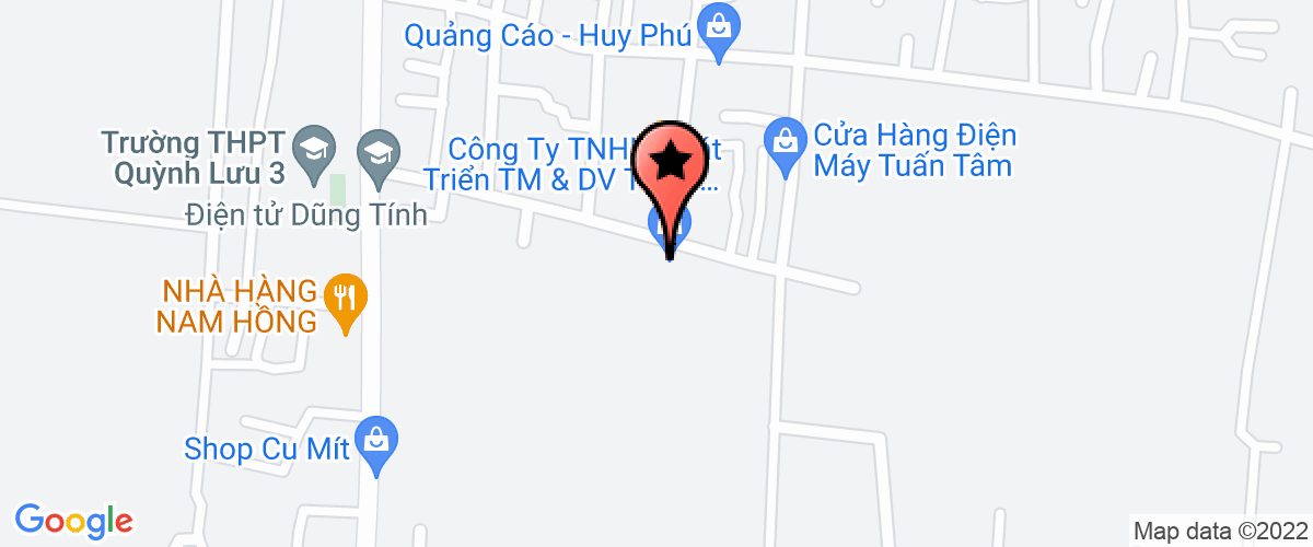 Map go to Minh Dung Quang Company Limited