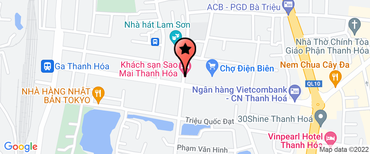 Map go to Branch of   Anh Son in Thanh Hoa Trading Service Business Company Limited