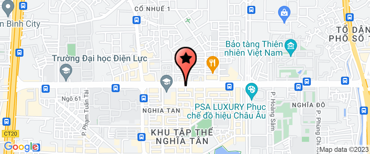 Map go to Huy Hoang Gia Trading and Service Company Limited