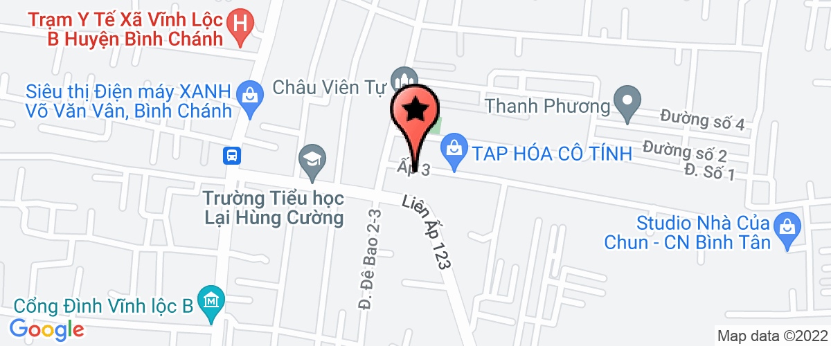 Map go to Thuy Truong Phu Seafood Company Limited