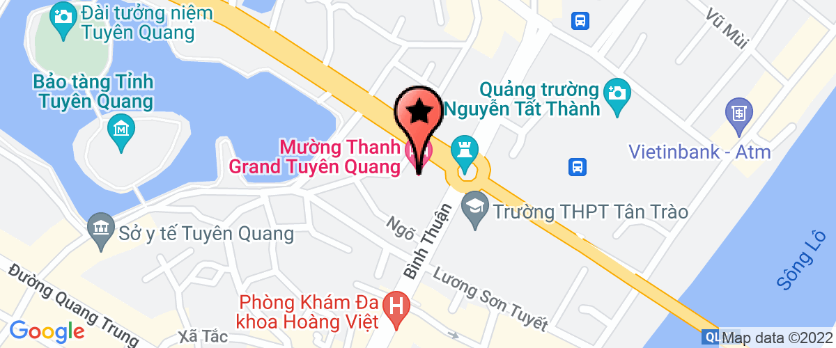 Map go to Thuan Tan Construction Consultant Joint Stock Company