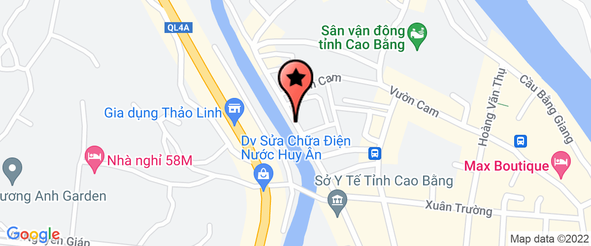 Bản đồ đến Công Ty TNHH Trắc Địa Bản Đồ Và Công Nghệ Tin Học Thái Việt