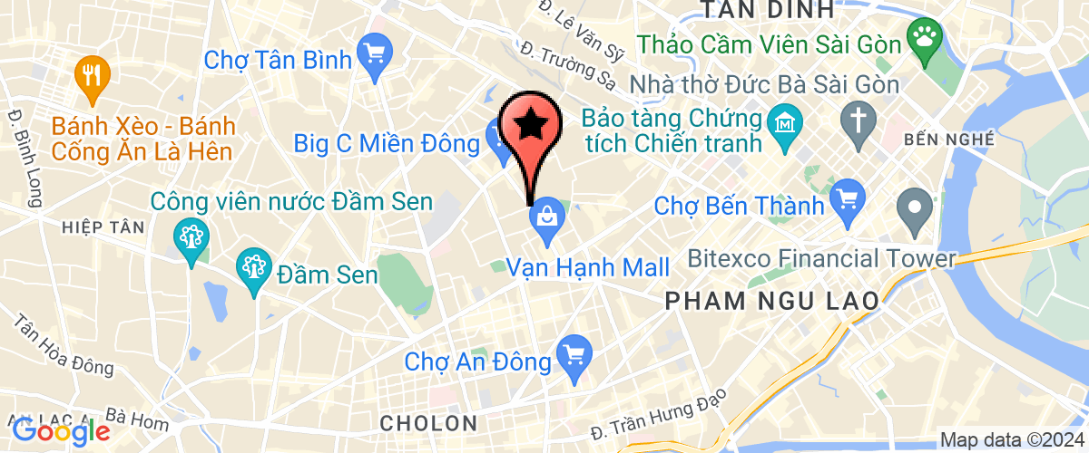 Bản đồ đến Công Ty TNHH DV TM Bích Thị