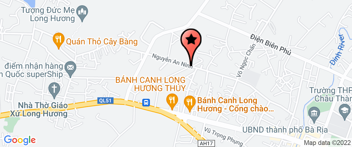 Map go to Sai Gon Ba Ria Technology Company Limited