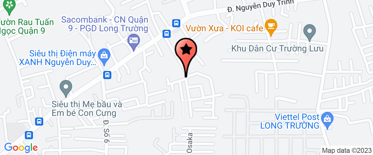 Map go to Nhan Phu Construction Company Limited