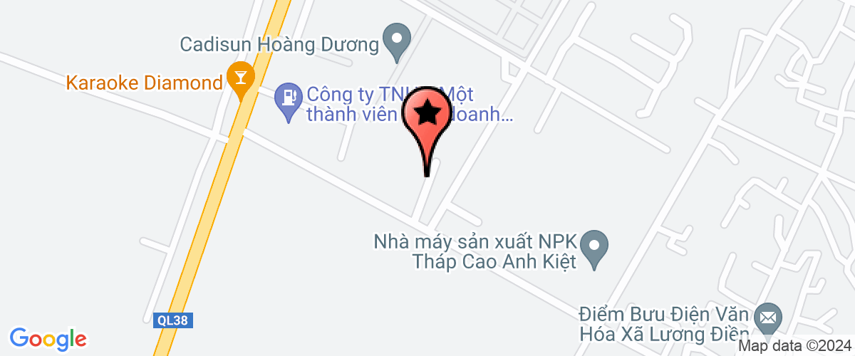 Map go to Vuong Phu An Company Limited