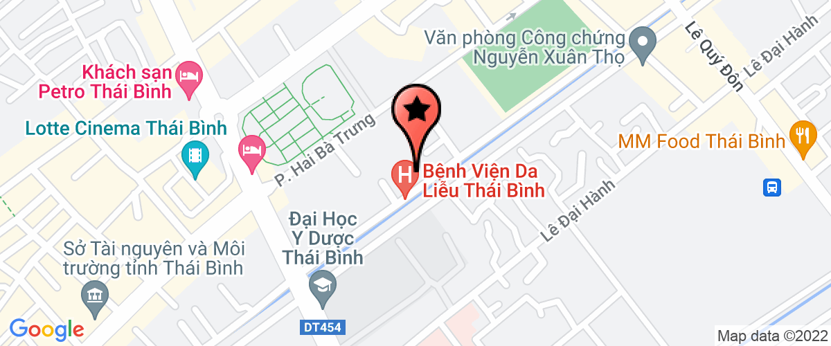 Map go to Thai Binh Real-Estate Business And Construction Joint Stock Company