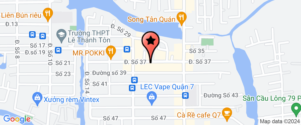 Map go to Danh Hien Service Trading Company Limited