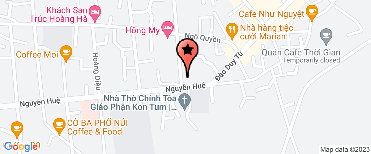 Map go to Truong Thuc hanh Kon Tum Education Nursery