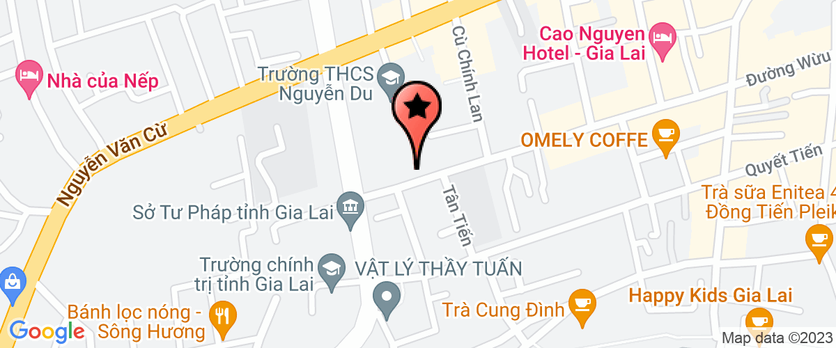 Map go to Quy Trading Travel Service Company Limited