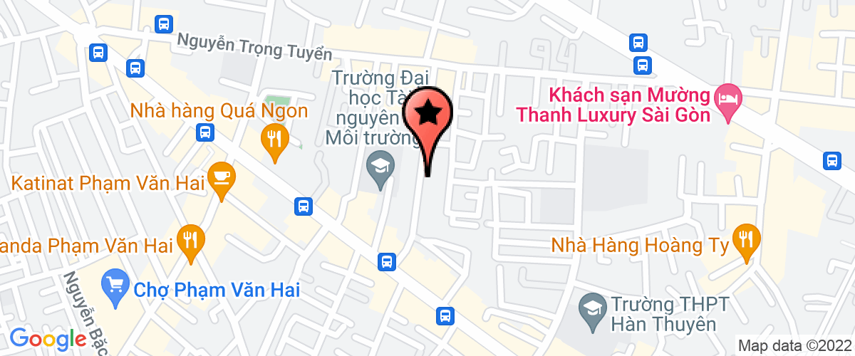 Bản đồ đến Công Ty TNHH Vận Chuyển Quốc Tế Việt Trung Sài Gòn