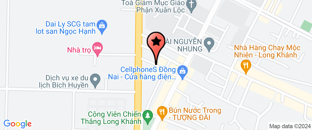 Map go to Thanh Khoa Production And Research Company Limited